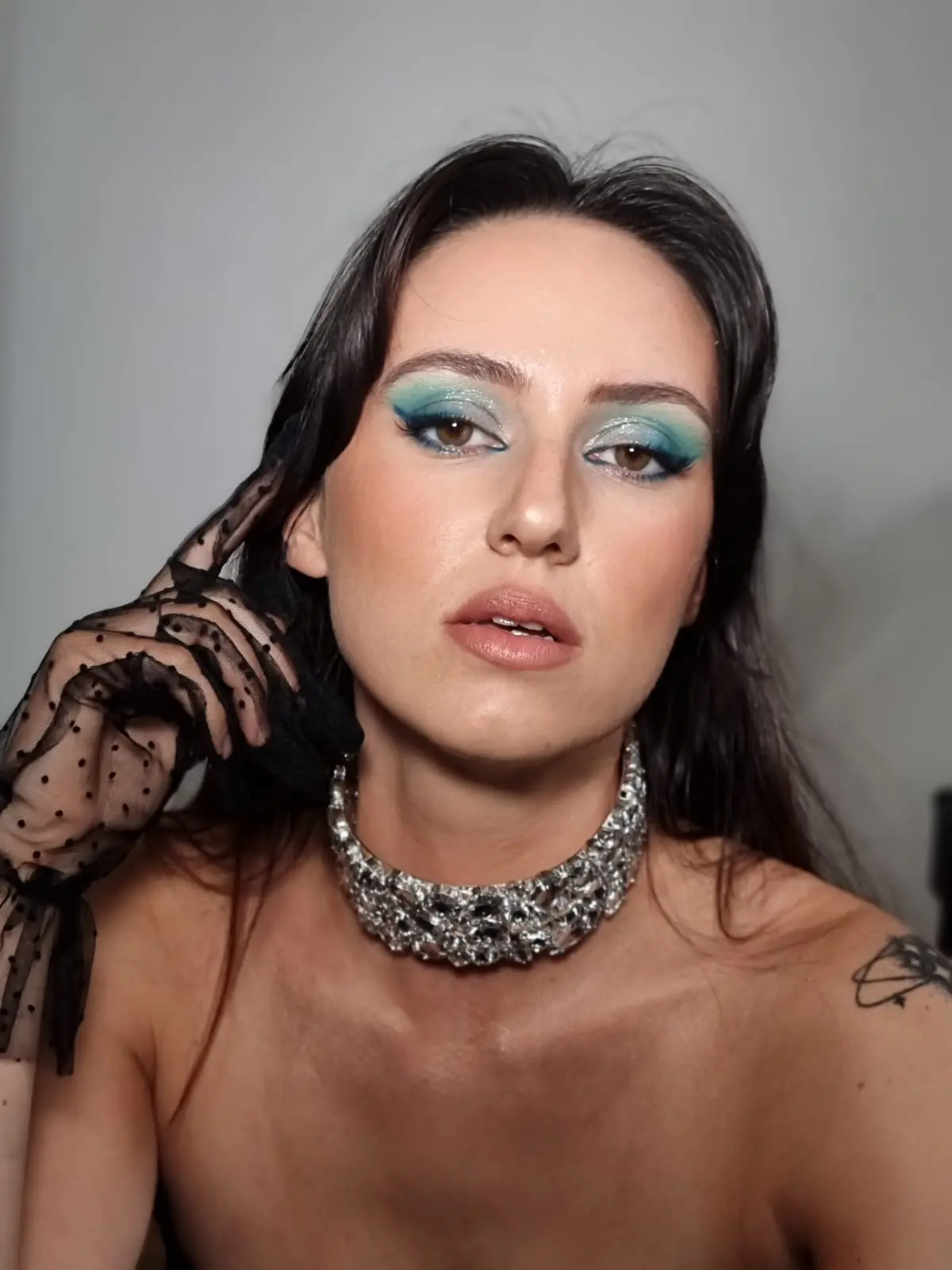Maquillage soirée glamour