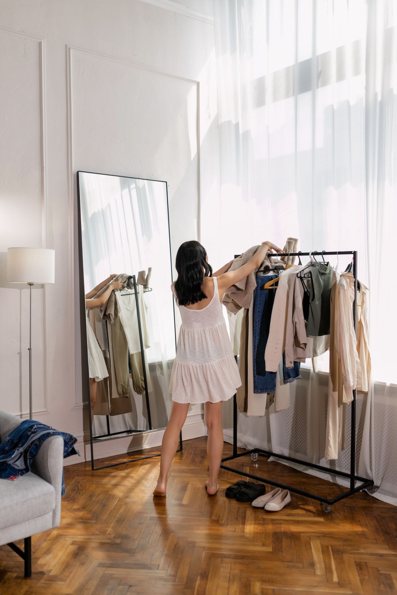 Mélissa Coach en Image - Tri de dressing